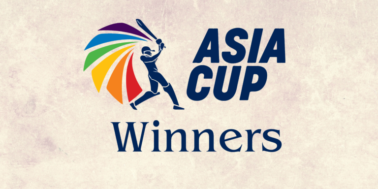 asia cup winners list