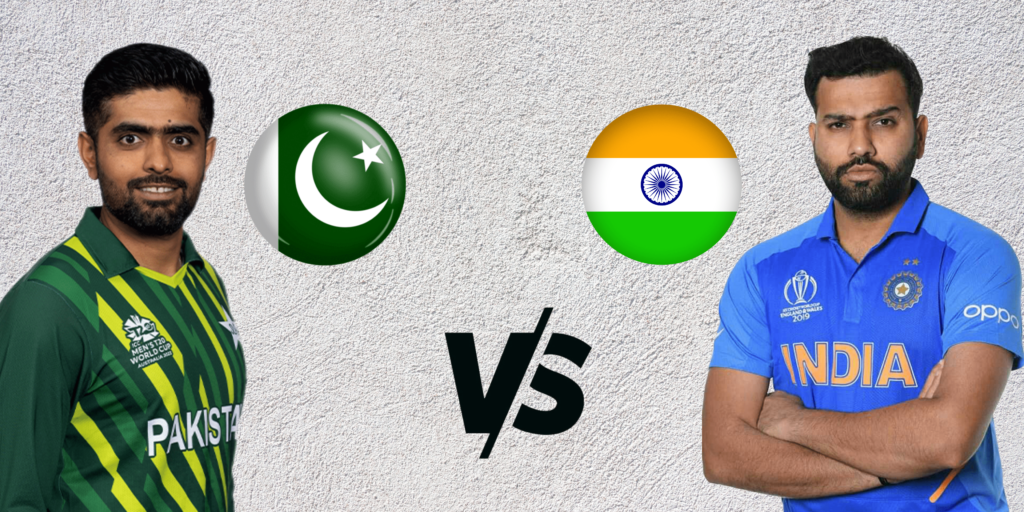 india vs pakistan score